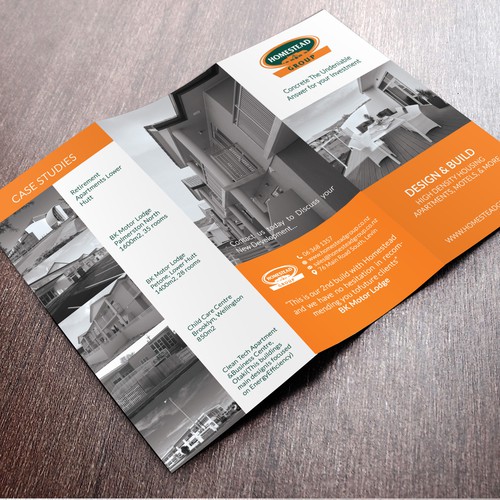 Brochure Design for Interior and Exterior Design Company