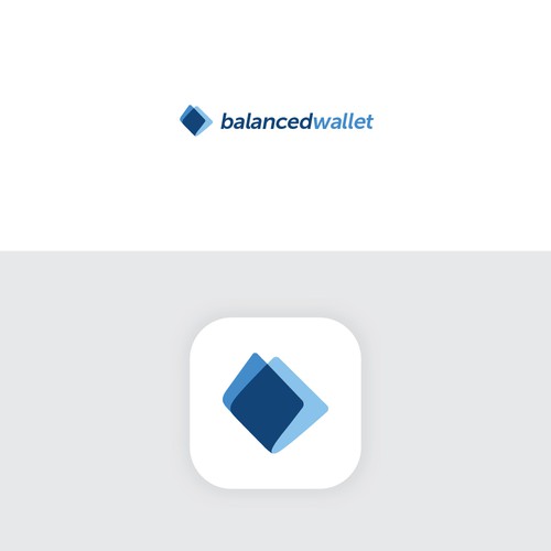 Logo Concept for balanced wallet