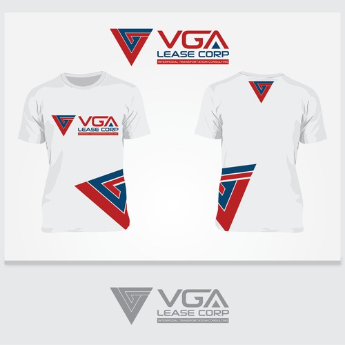 t-shirt logo presentation