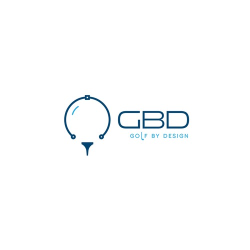 logo for golf simulator designer 