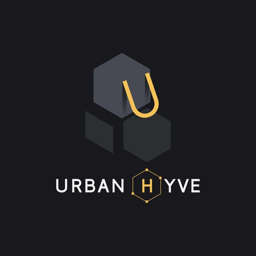 Modern Elegant Architectural Furniture LOGO Design for Urban Hyve