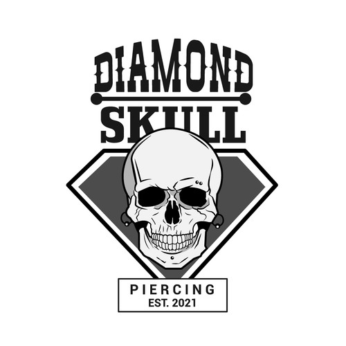 Diamond Skull Piercing