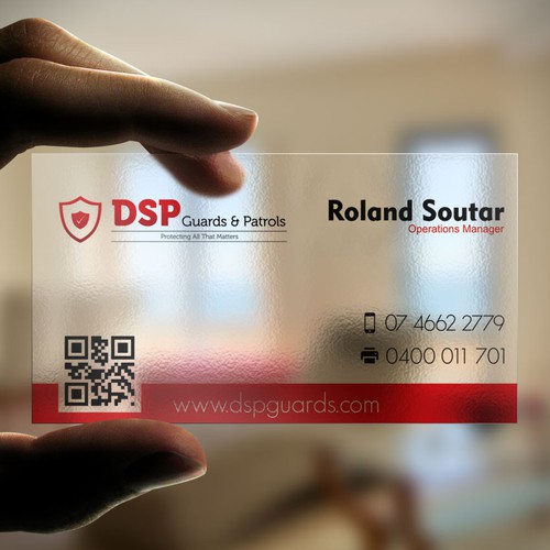 Security Company Business cards