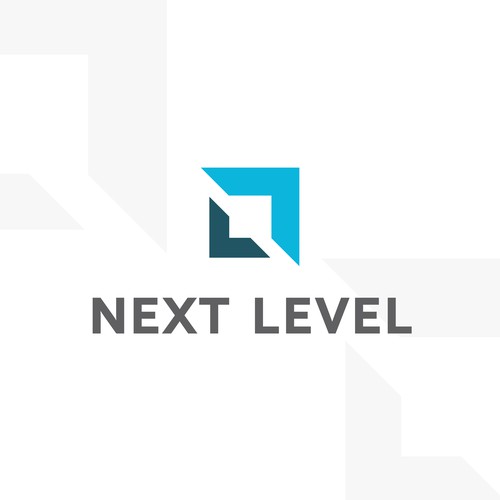 Simple logo concept for next level