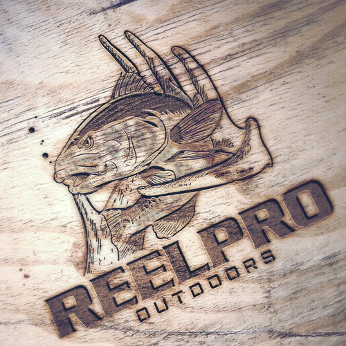 Logo design for ReelPro Outdoors