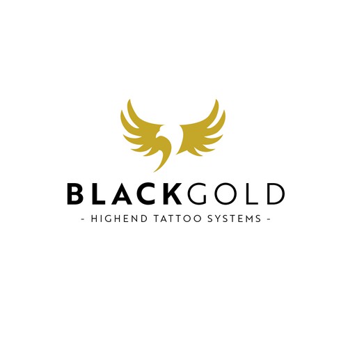 Logo design for tattoo equipment.