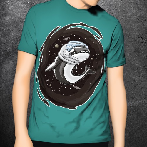 T-Shirt Design of Orca