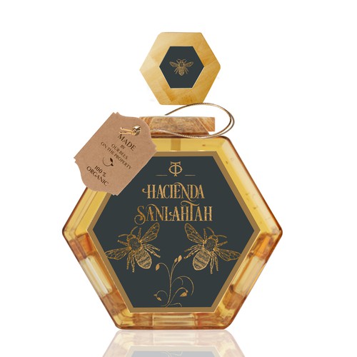 Honey Label for Hacienda Sanlahtah