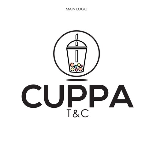 Logo for Bubble Tea place