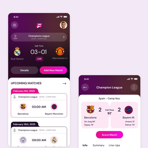 Youth Soccer Live Scores & Stats App
