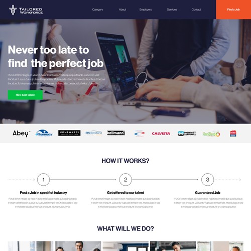 Company web design