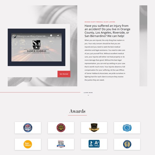 Landing Page Design