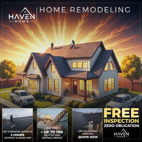 Roof Ad Creative For Social Media