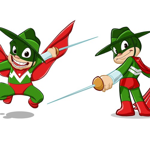 100amigos.com brand mascot