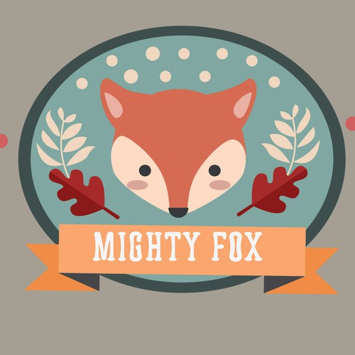 Character design - cute fox