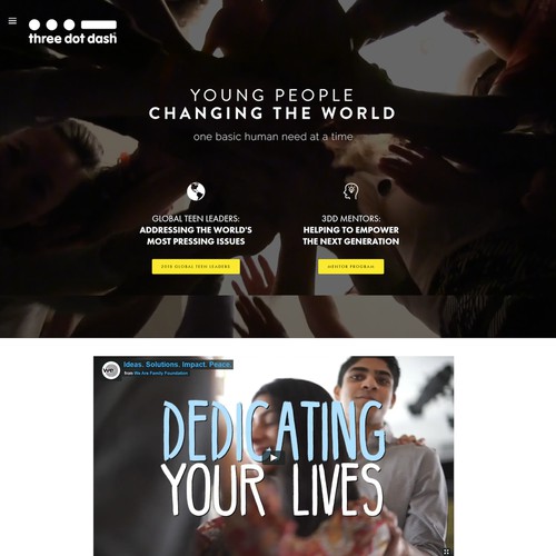 Three Dot Dash Website