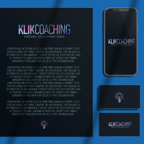 Klik Coaching Logo Concept