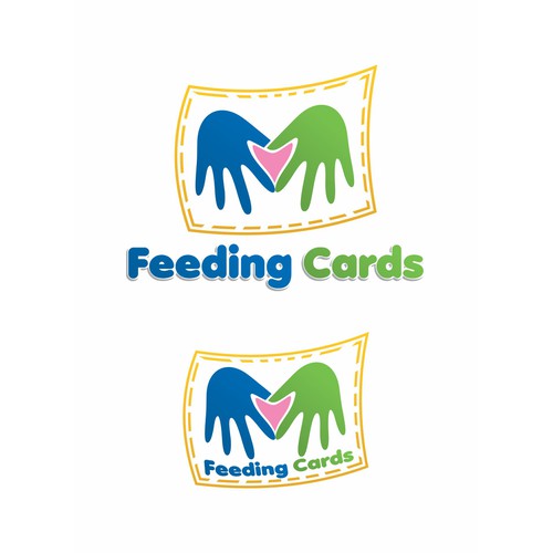New Logo for Feeding Cards - non-profit - your work does good in the world!