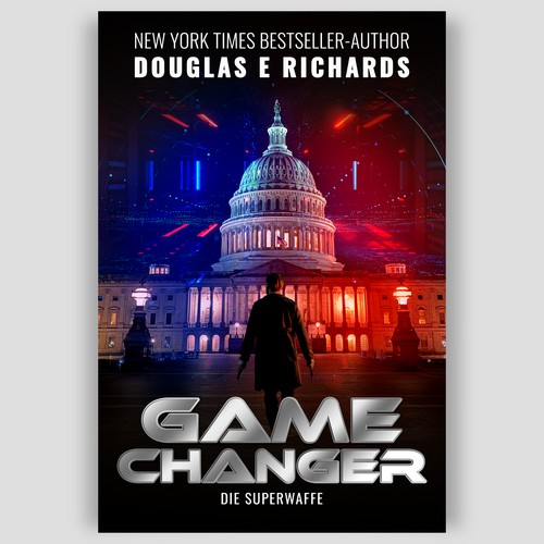 Thriller design book cover