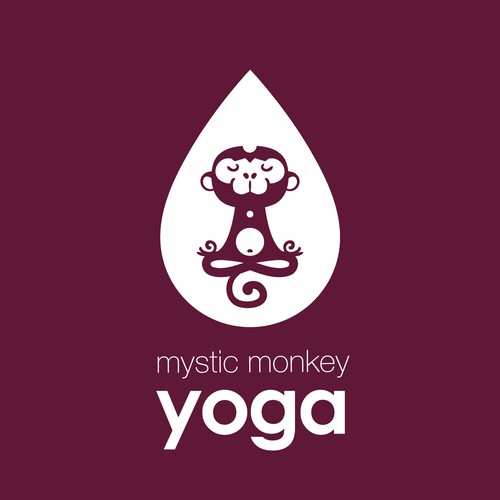 Logo for a hot yoga studio