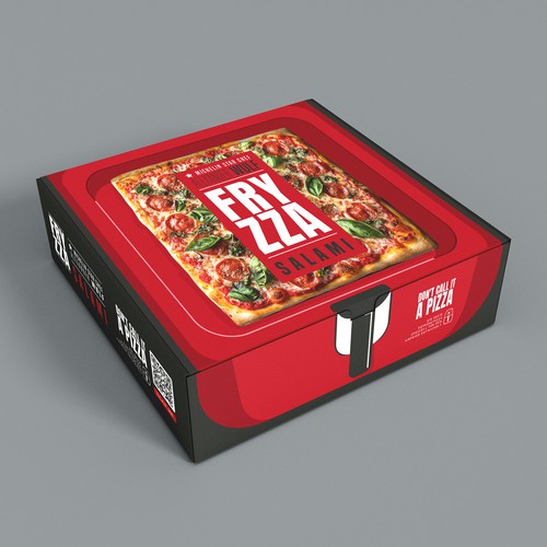 Fryzza packaging design