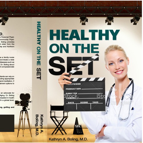 Healthy on The Set (Book Cover)