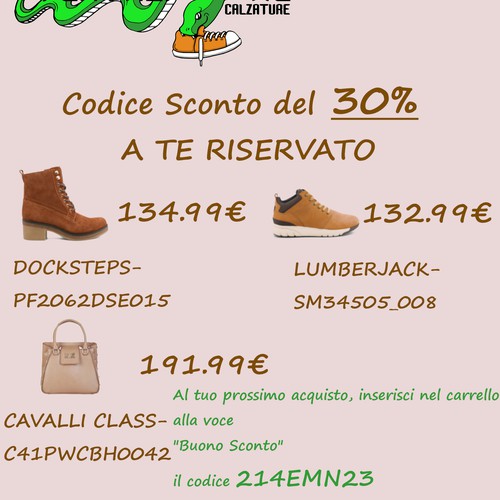 Volantino Scarpe e Accessori