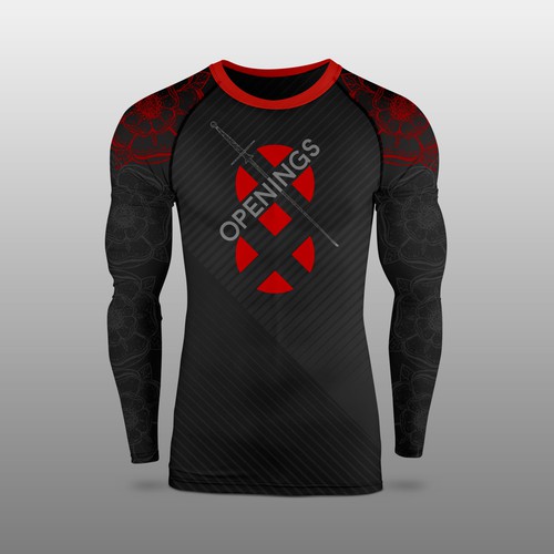 Fencing Long sleeve rash guard