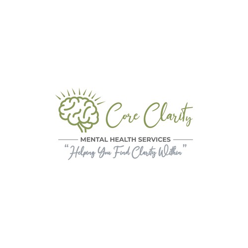 Core Clarity Mental Health Services Logo Design