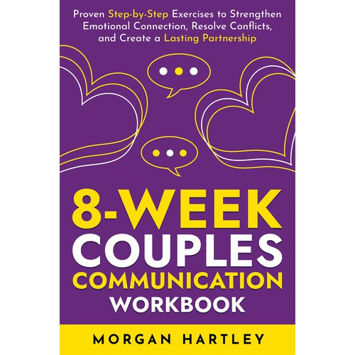 8 Weeks Couples Communication Workbook - Book Cover Design