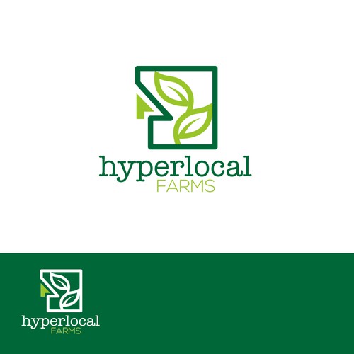 Logo design for a local organic farm