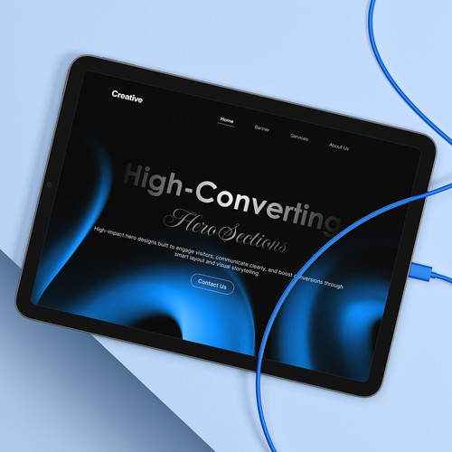 🚀 High-Converting Hero Sections | Modern Banner Design