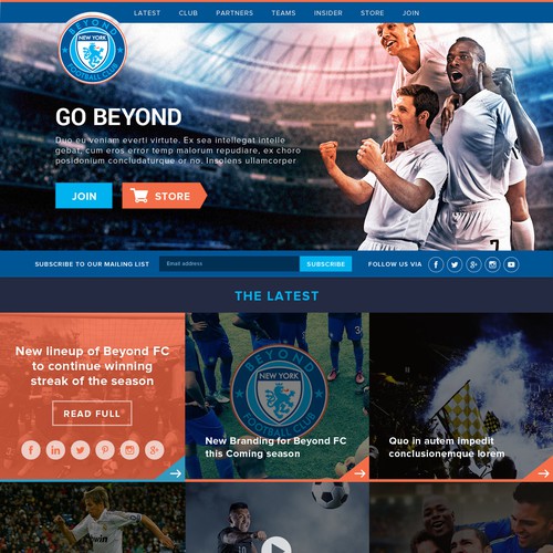 Beyond FC: A NYC based soccer club