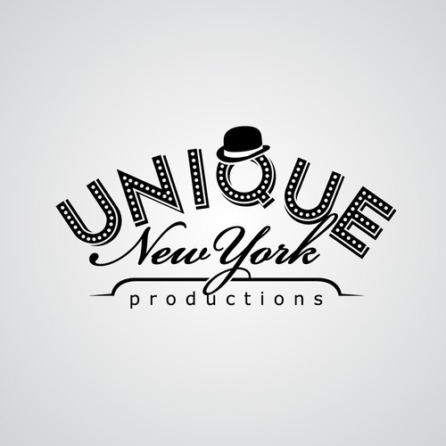 Unique New York Productions logo concept