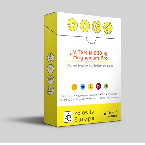 Vitamin Packaging & Logo design