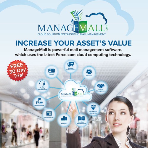 Banner Design for ManageMall.com