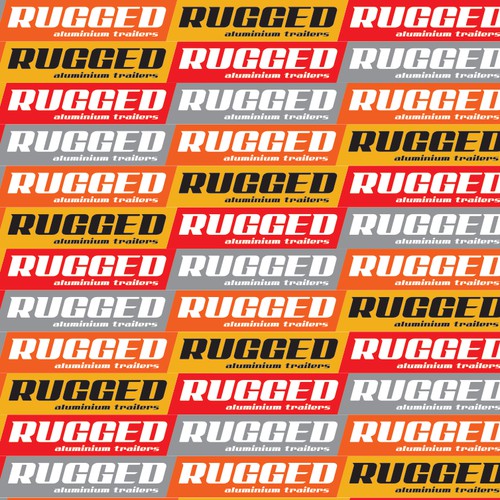 Rugged Aluminium Trailers Logo Design