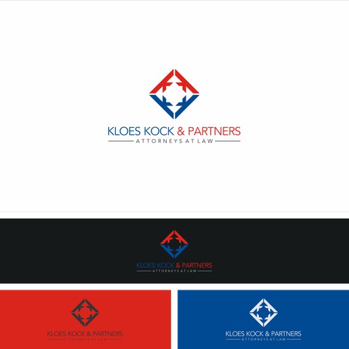 geometric logo for Klos Kock
