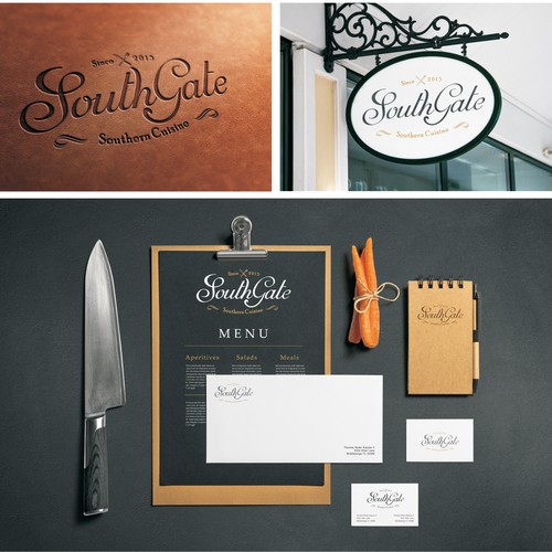 Southern Restaurant logo & website