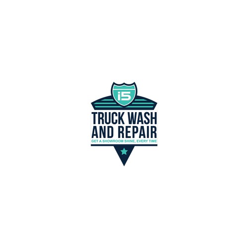 Logo Design for Truck Wash