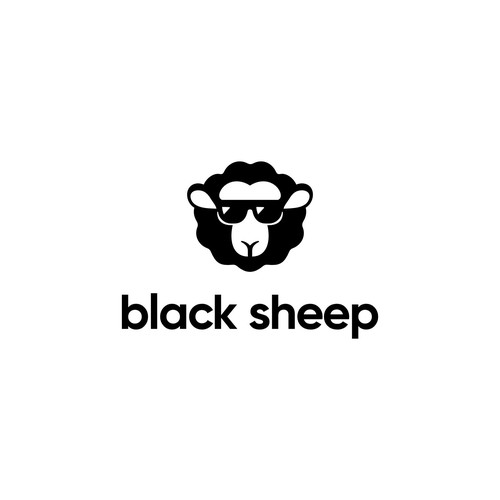 Logo design concept for Black Sheep