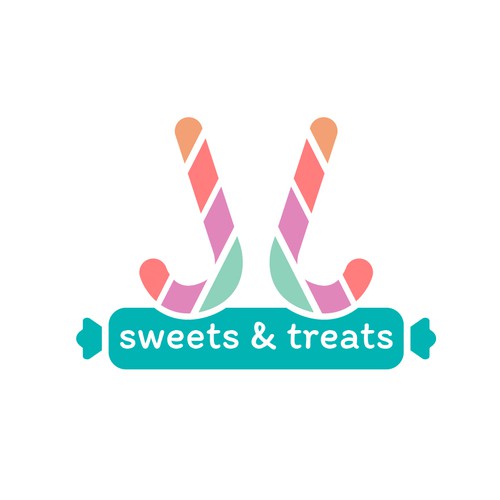 Sweet logo for the treat store
