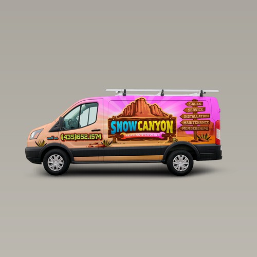 Car Wrap for Snow Canyon