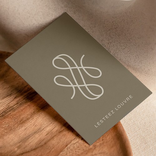 Monogram design for a luxury fashion brand