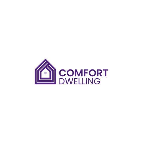 Comfort dwelling home logo design
