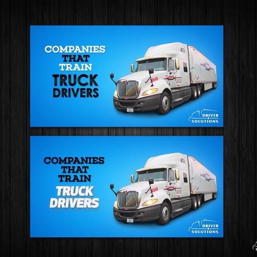 Truck banner ad