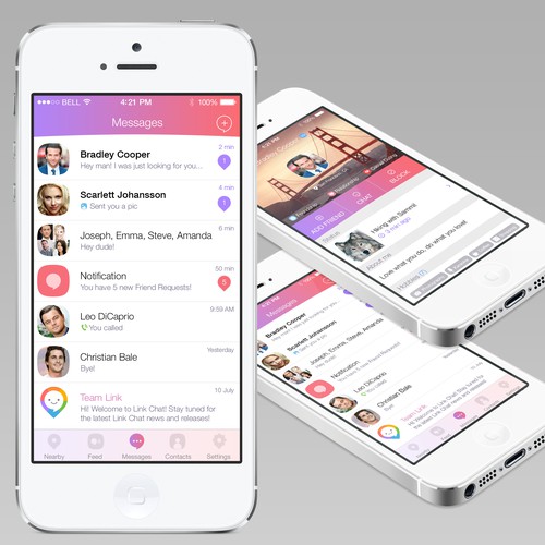 UI Solutions for a Fun & Contemporary Mobile Social App!