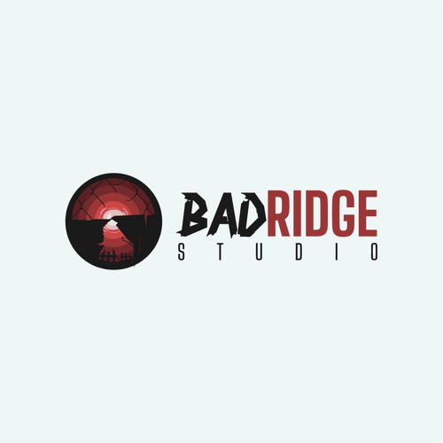 Bad Ridges ~ game studio logo concept