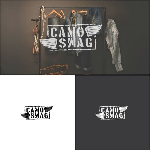 RUSTIC LOGO CONCEPT FOR APPAREL