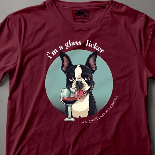 Wine Market t-shirt design
